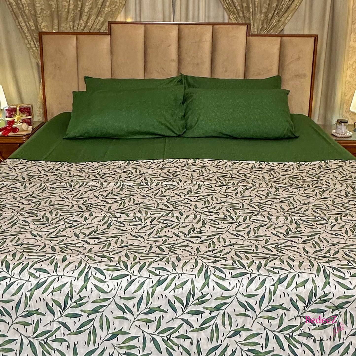 Forest Whisper Double Bedsheet