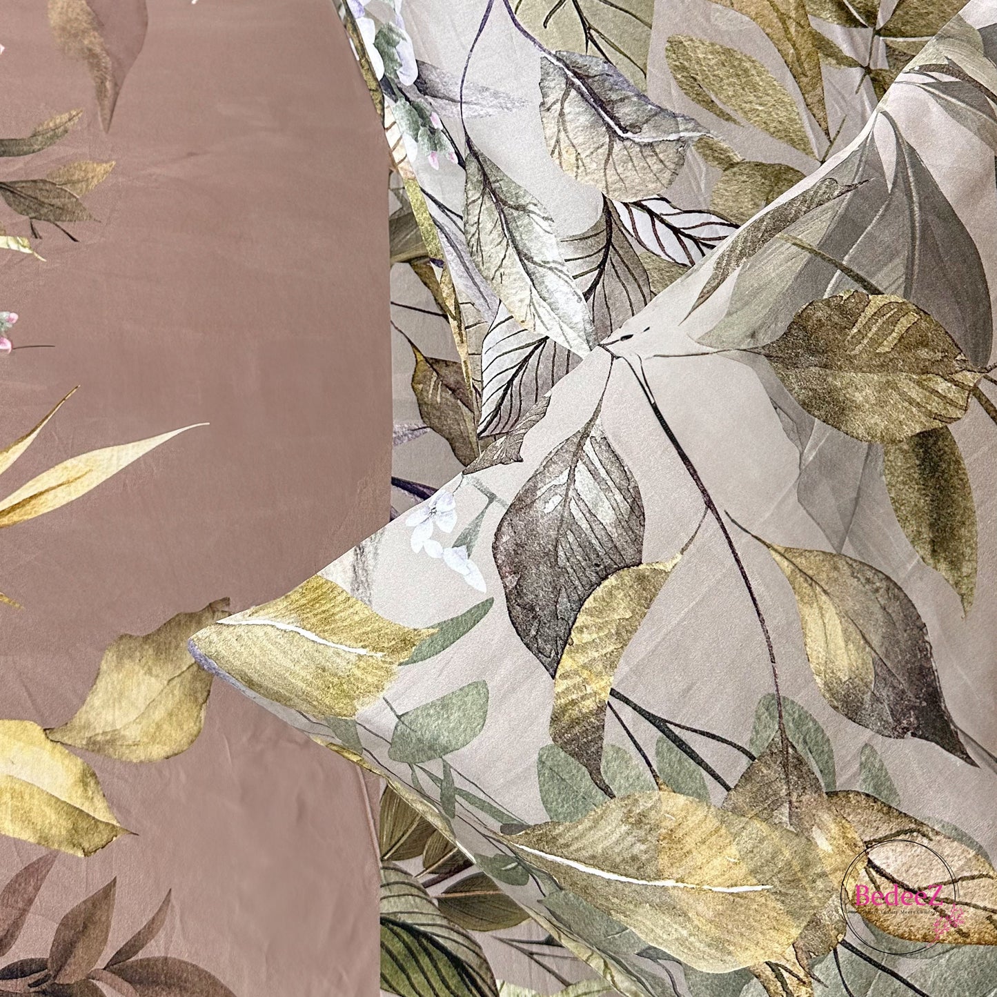 Floral Serenity Double Bedsheet Set (3)