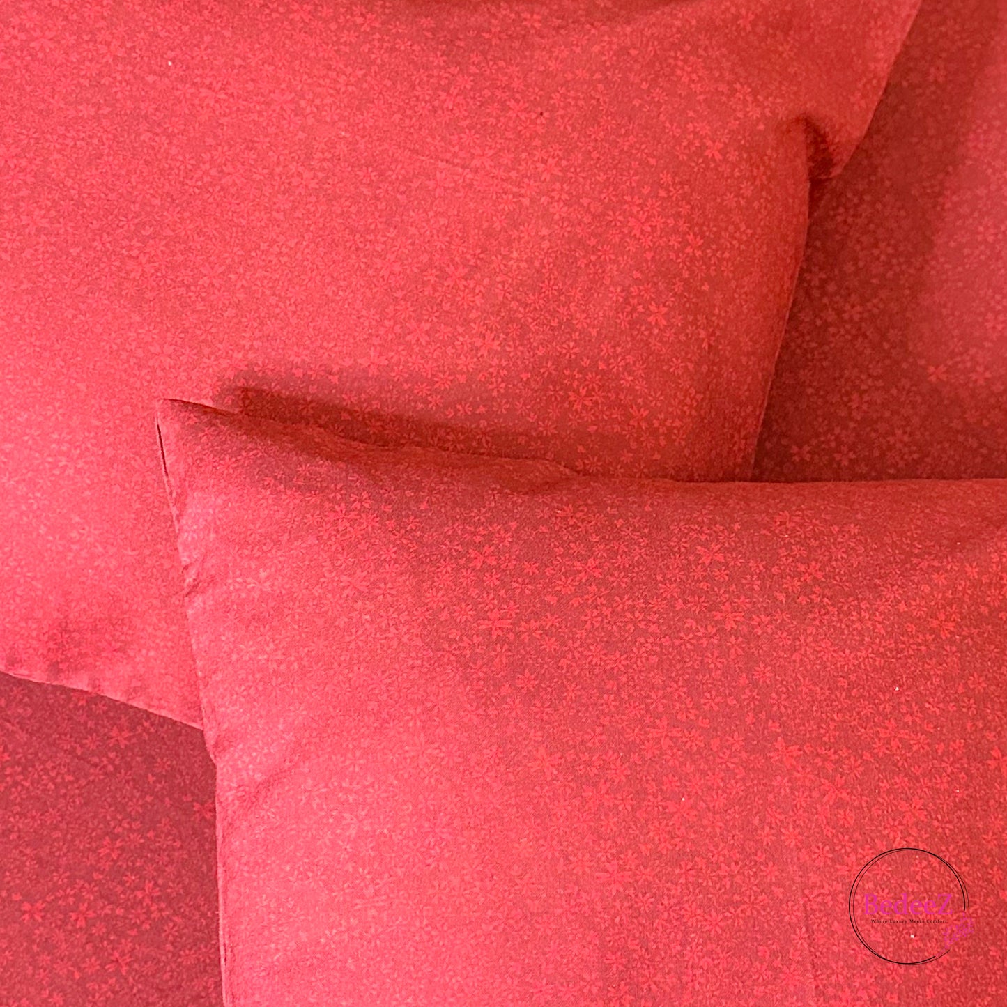 Royal Maroon Plain Double Bedsheet