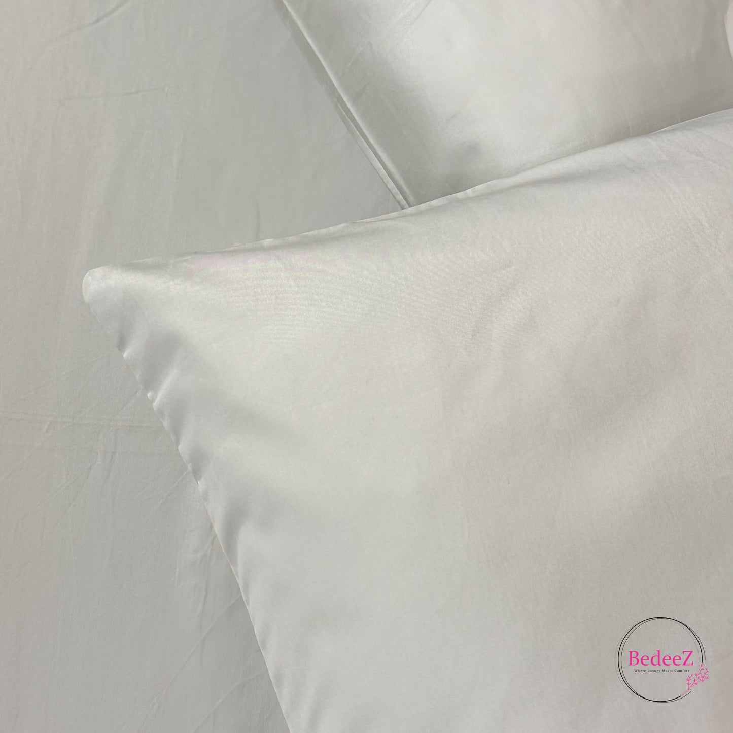 Misty Mint Solid Double Bedsheet Set