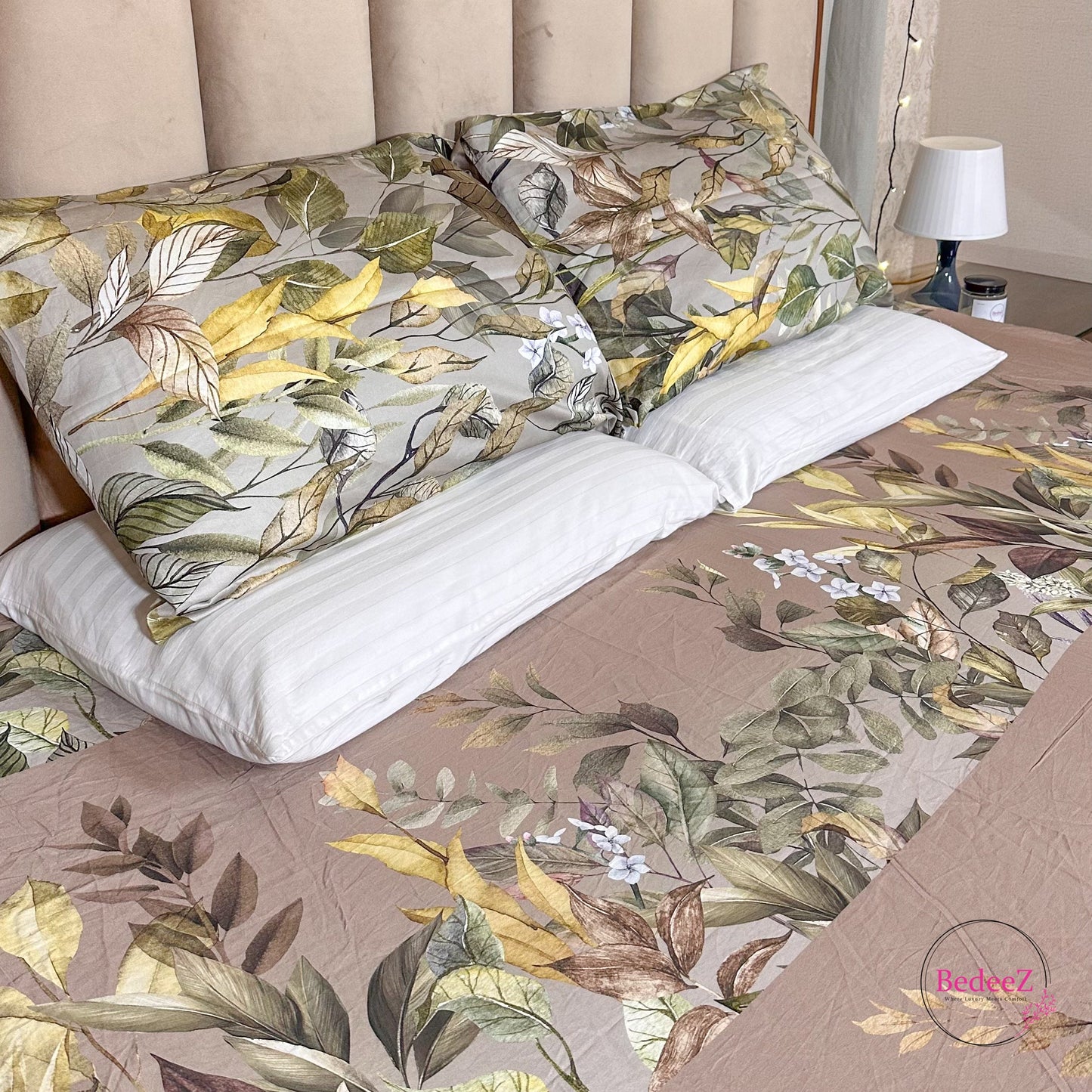 Floral Serenity Double Bedsheet Set (2)