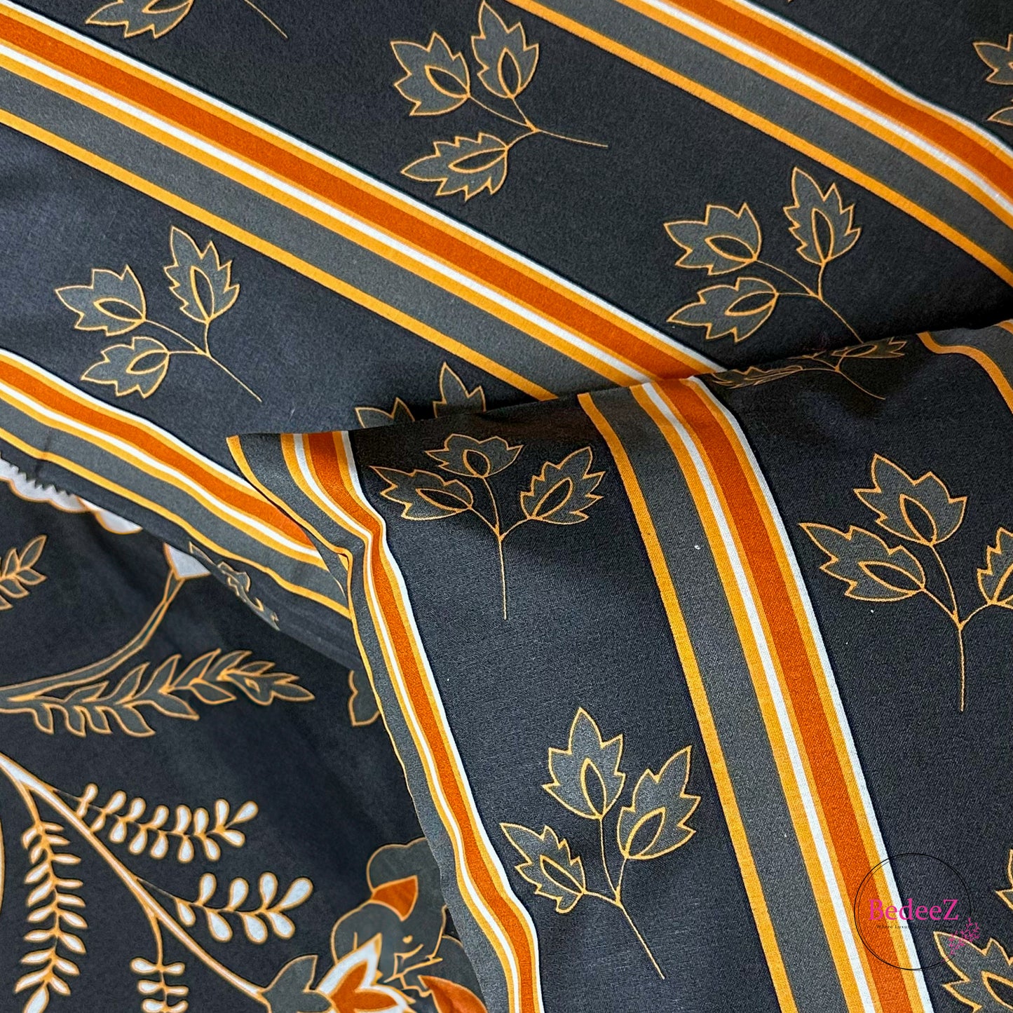 Autumn Bloom Double Bedsheet