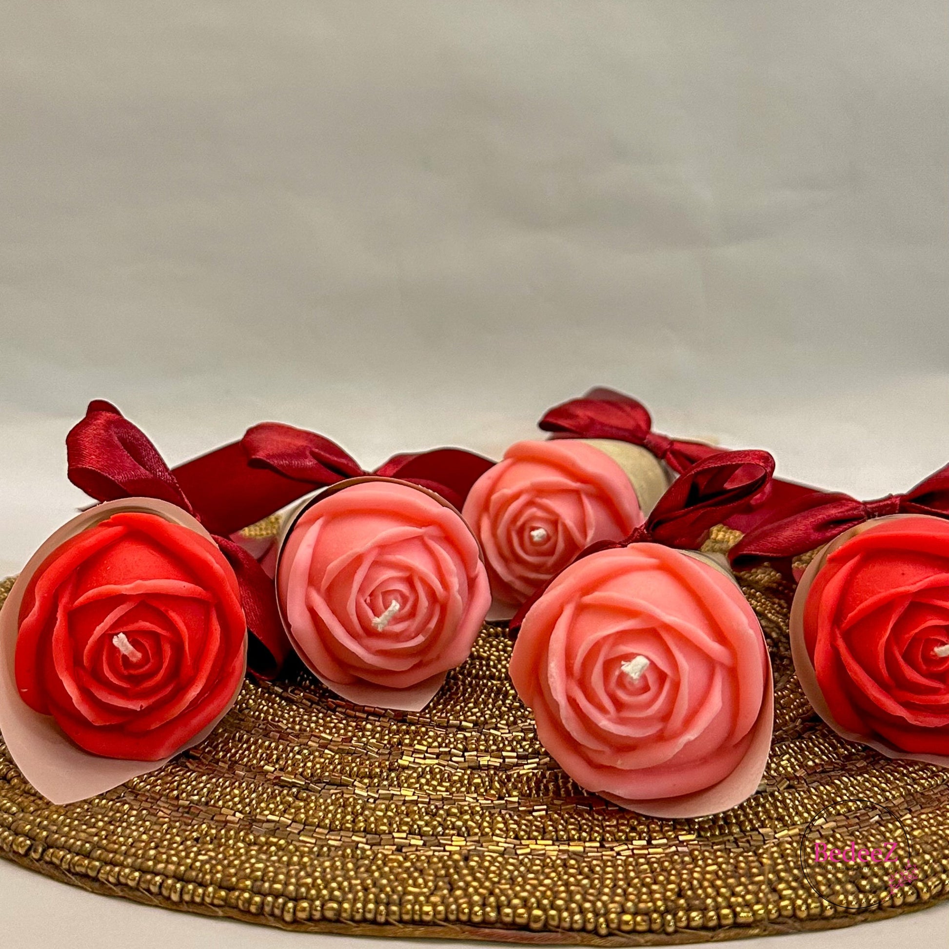 Blossom Glow – Scented Rose Candle (5)