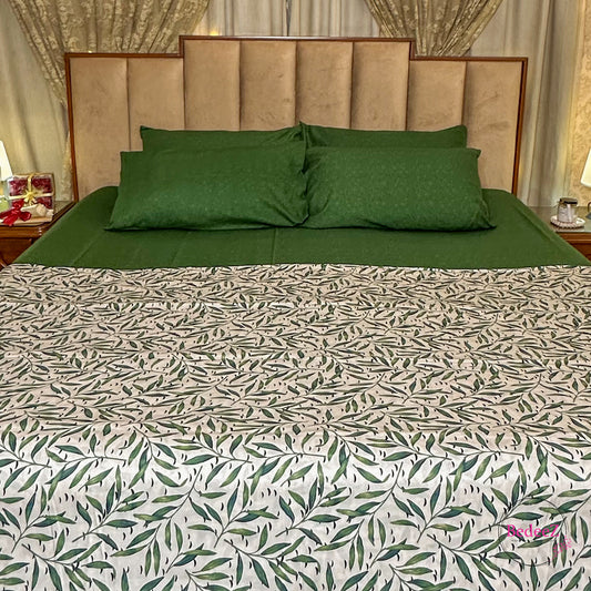 Forest Whisper Double Bedsheet