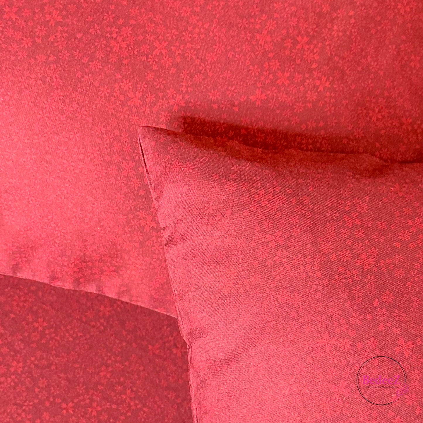Royal Maroon Plain Double Bedsheet